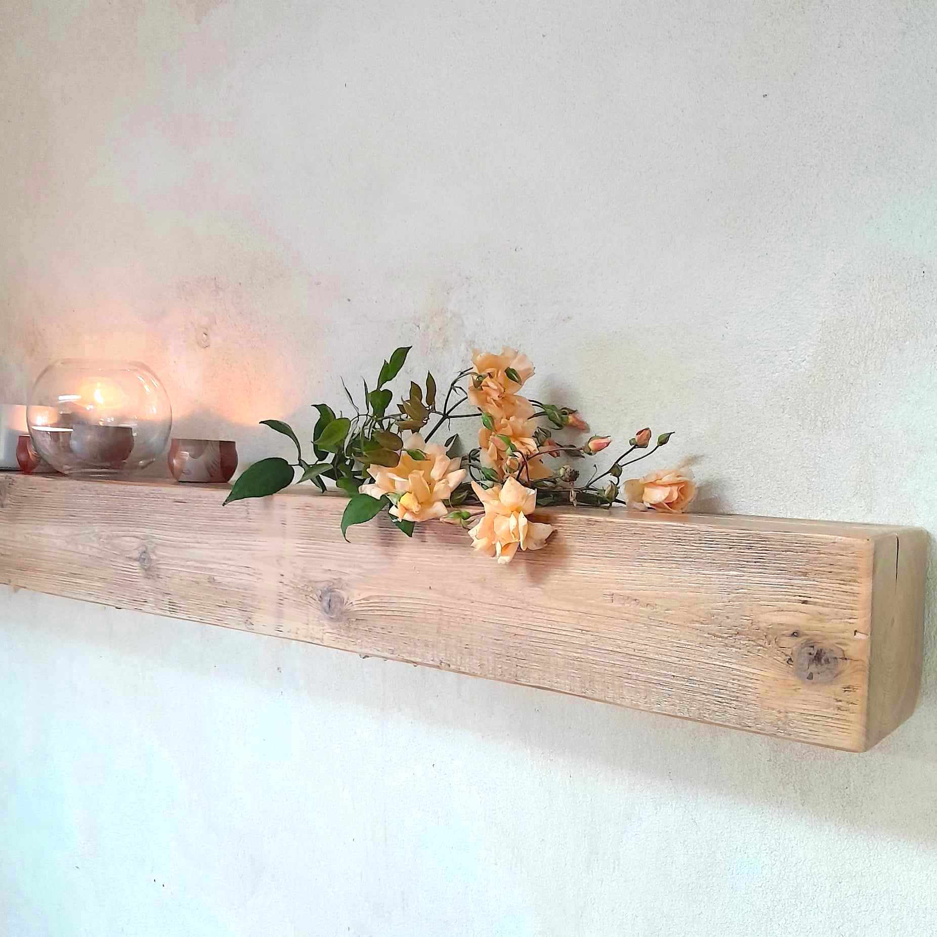 SOLD OUT Cedar Floating Mantel shelf Fireplace Perth Australia