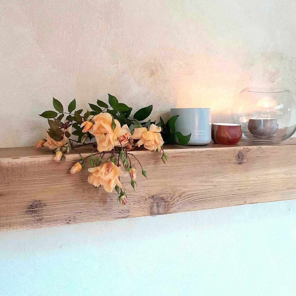 Cedar Floating Mantel shelf Fireplace Perth Australia