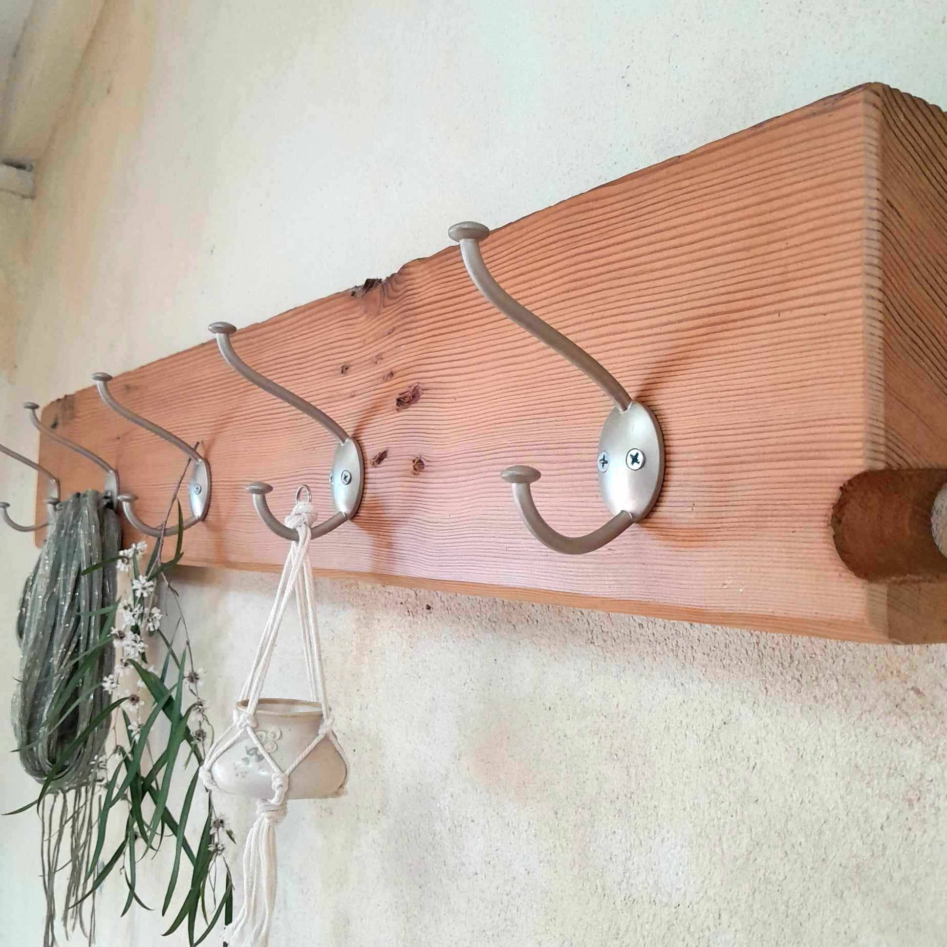 Reclaimed wooden Coat Rack Oregon Pine Perth Australia