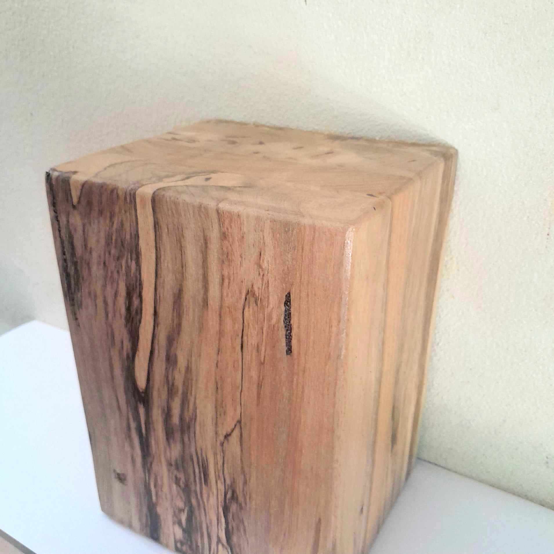 Beachy Plant Stand Wooden Marri Timber Stump block Perth Australia