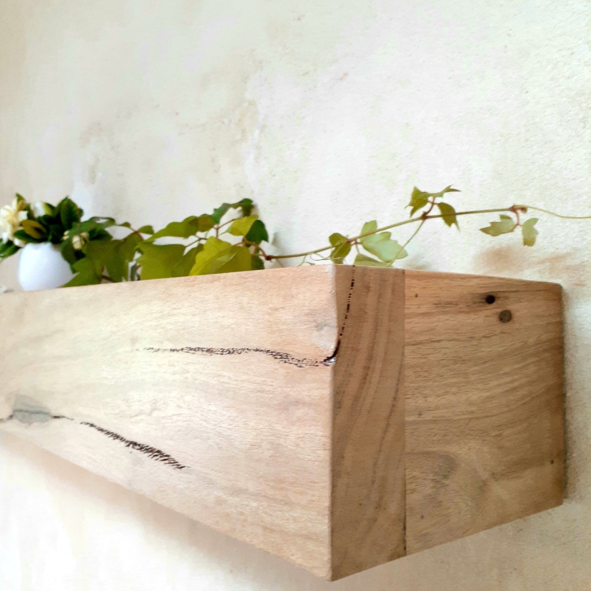 Fireplace Mantel Floating Marri Timber Perth Australia