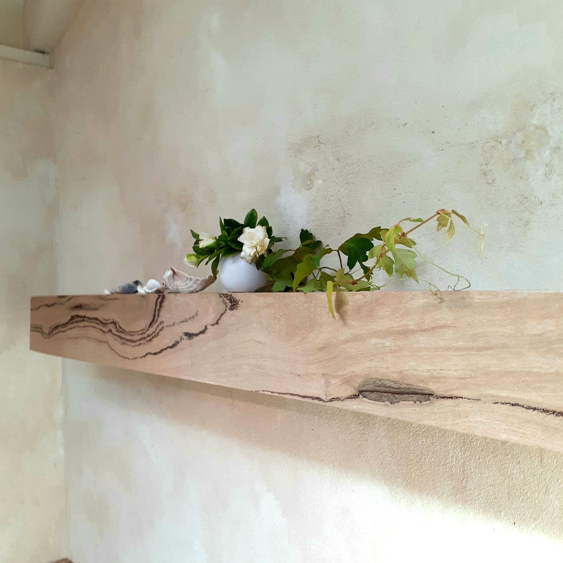 Fireplace Mantel Floating Marri Timber Perth Australia