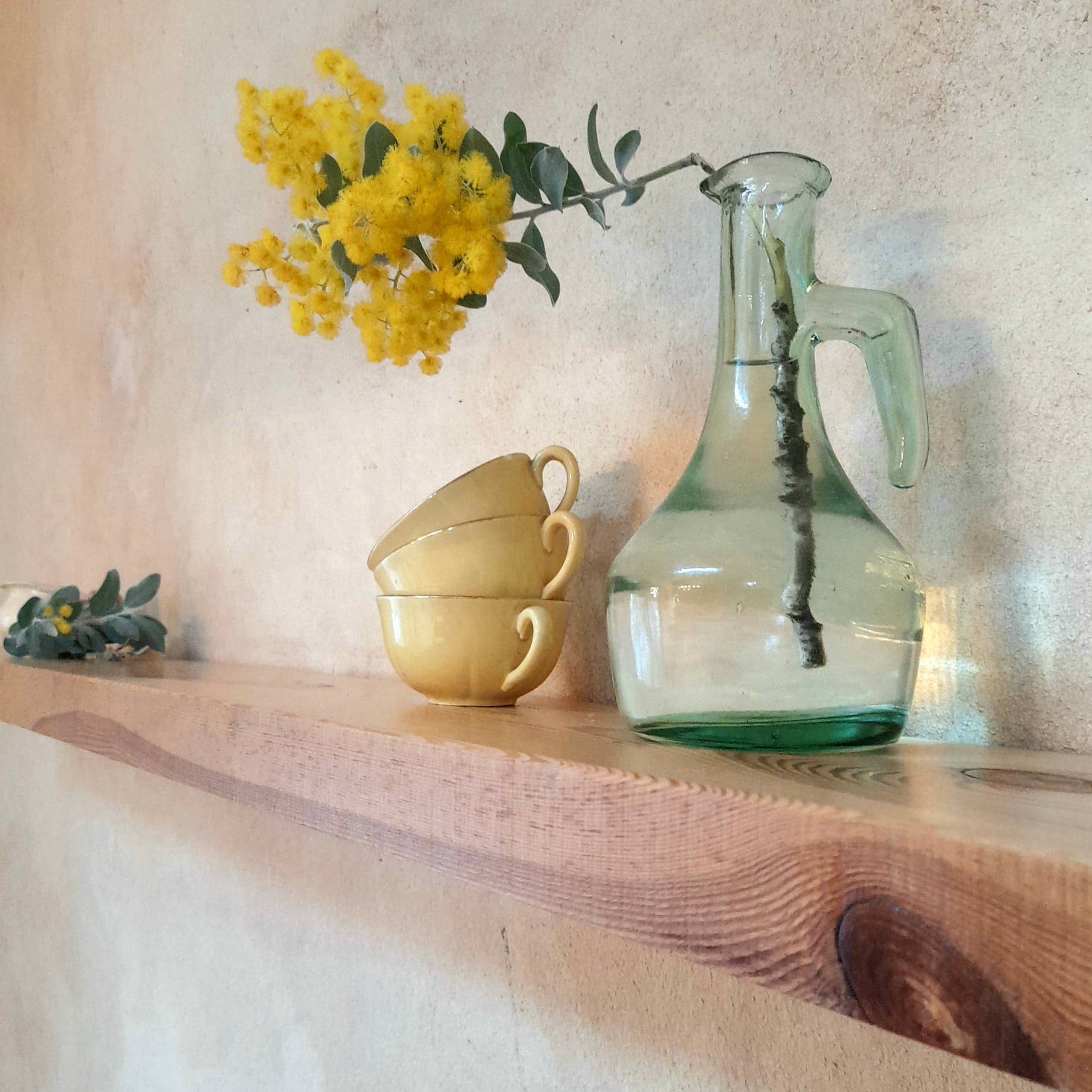 Reclaimed Baltic Pine Floating Shelf Australia
