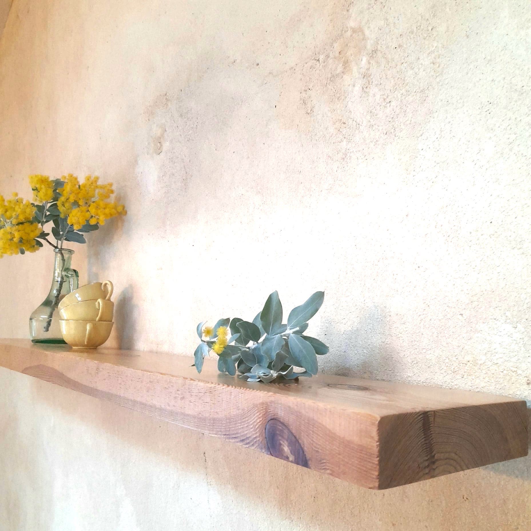 Reclaimed Baltic Pine Floating Shelf Australia