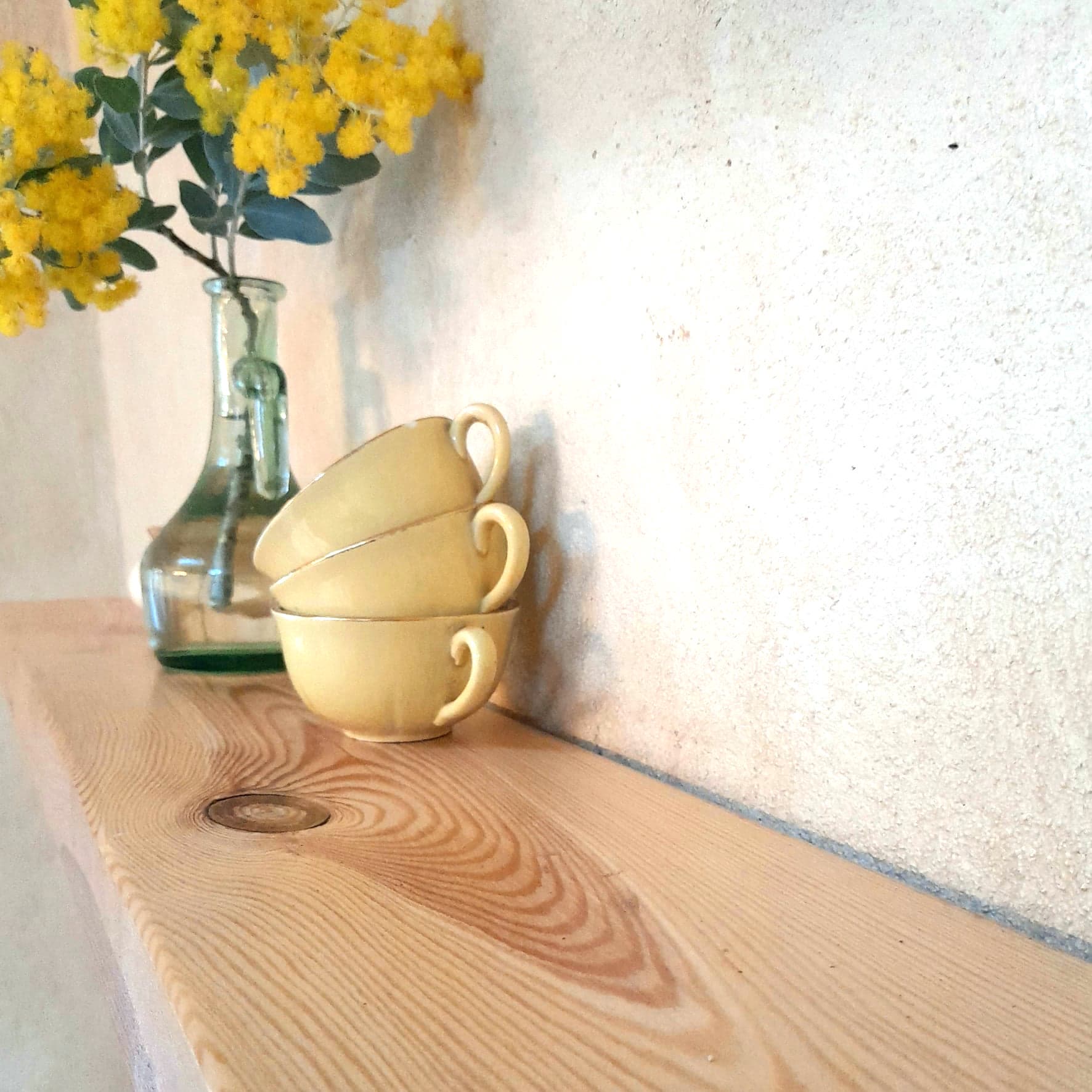 Reclaimed Baltic Pine Floating Shelf Australia