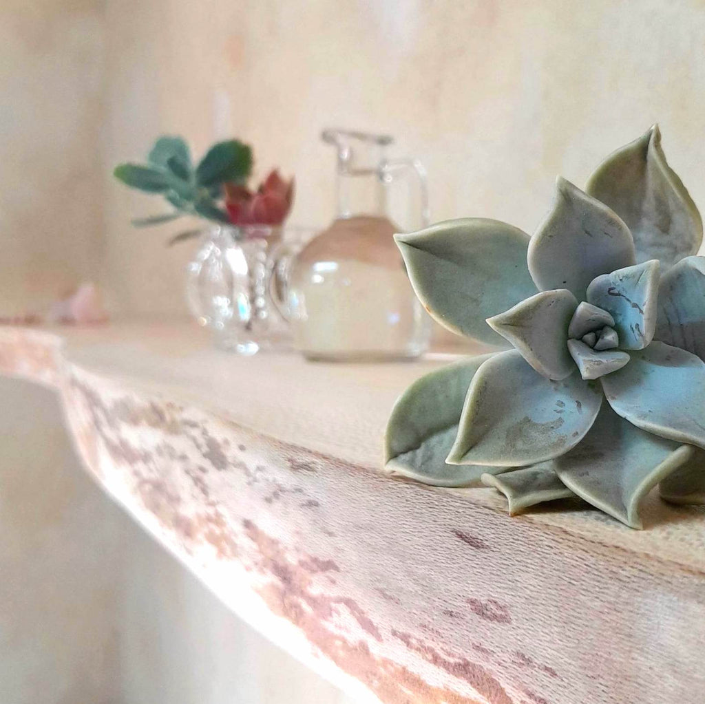 SOLD OUT Coastal Style Floating shelves pale White Gum