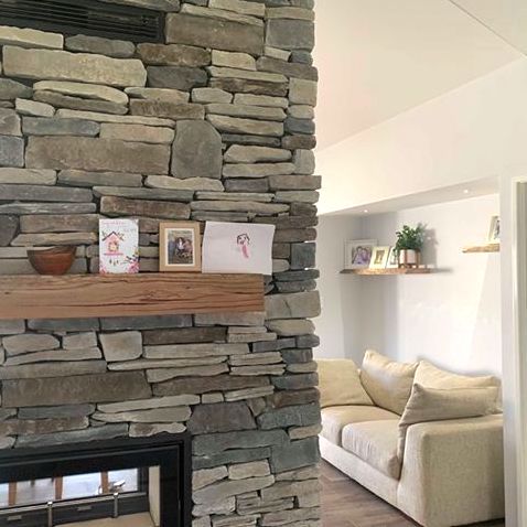 Fireplace Mantel Floating Marri Timber Perth Australia