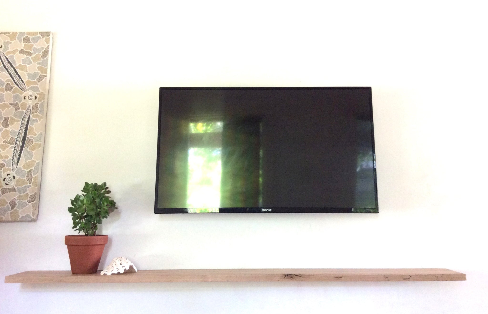 Floating wood shelves Glacial Oak Perth Australia