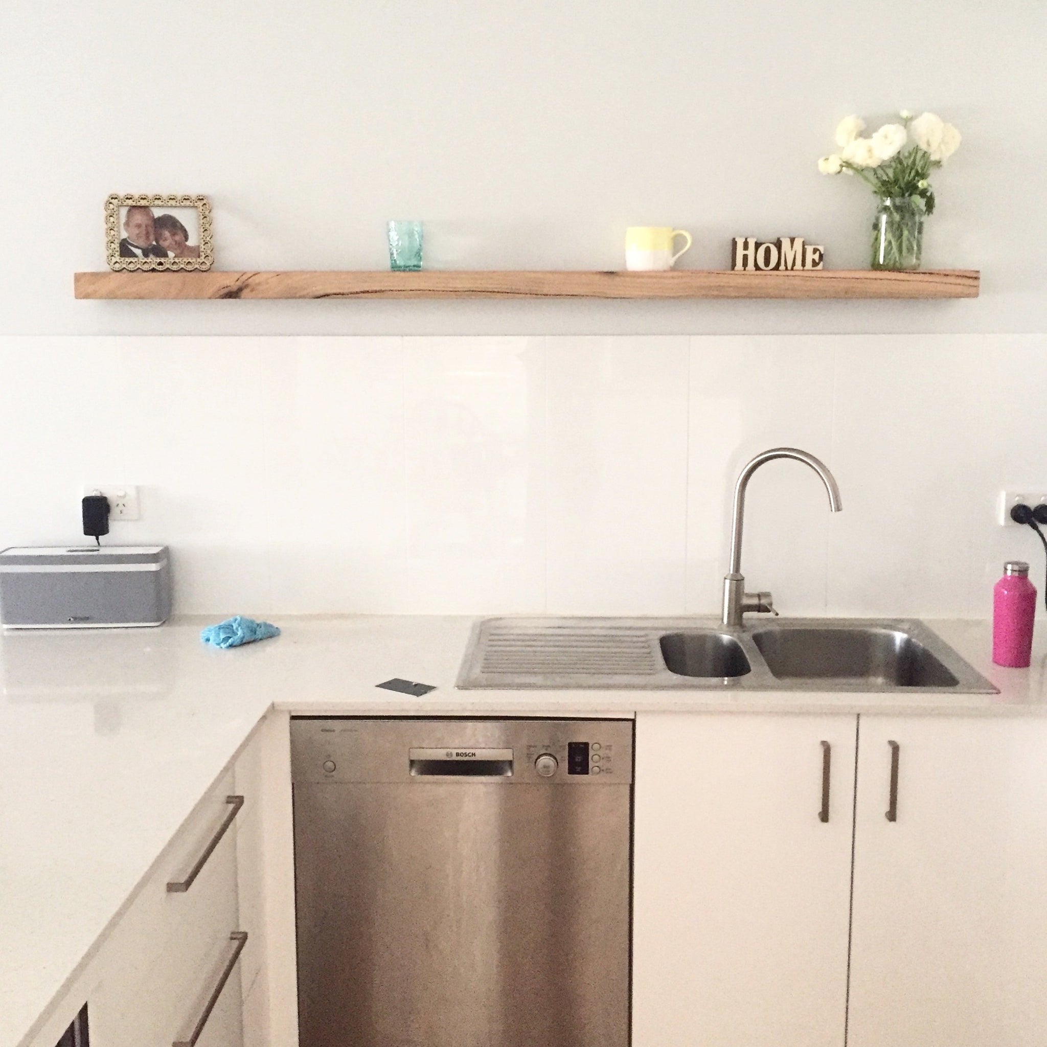 Floating shelves Australia Marri Solid timber FREE SHIPPING