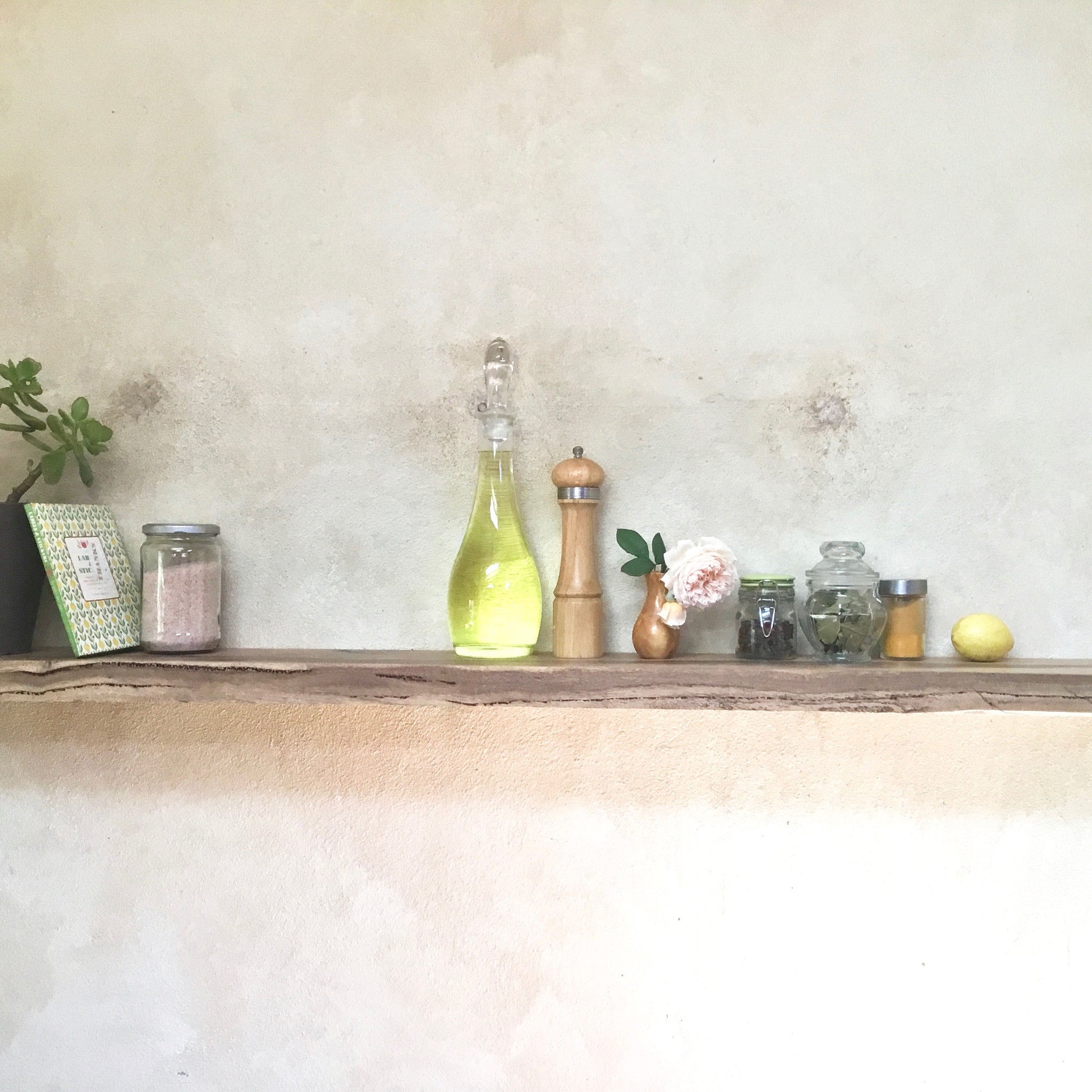 Long Floating shelves solid wood Marri Australia