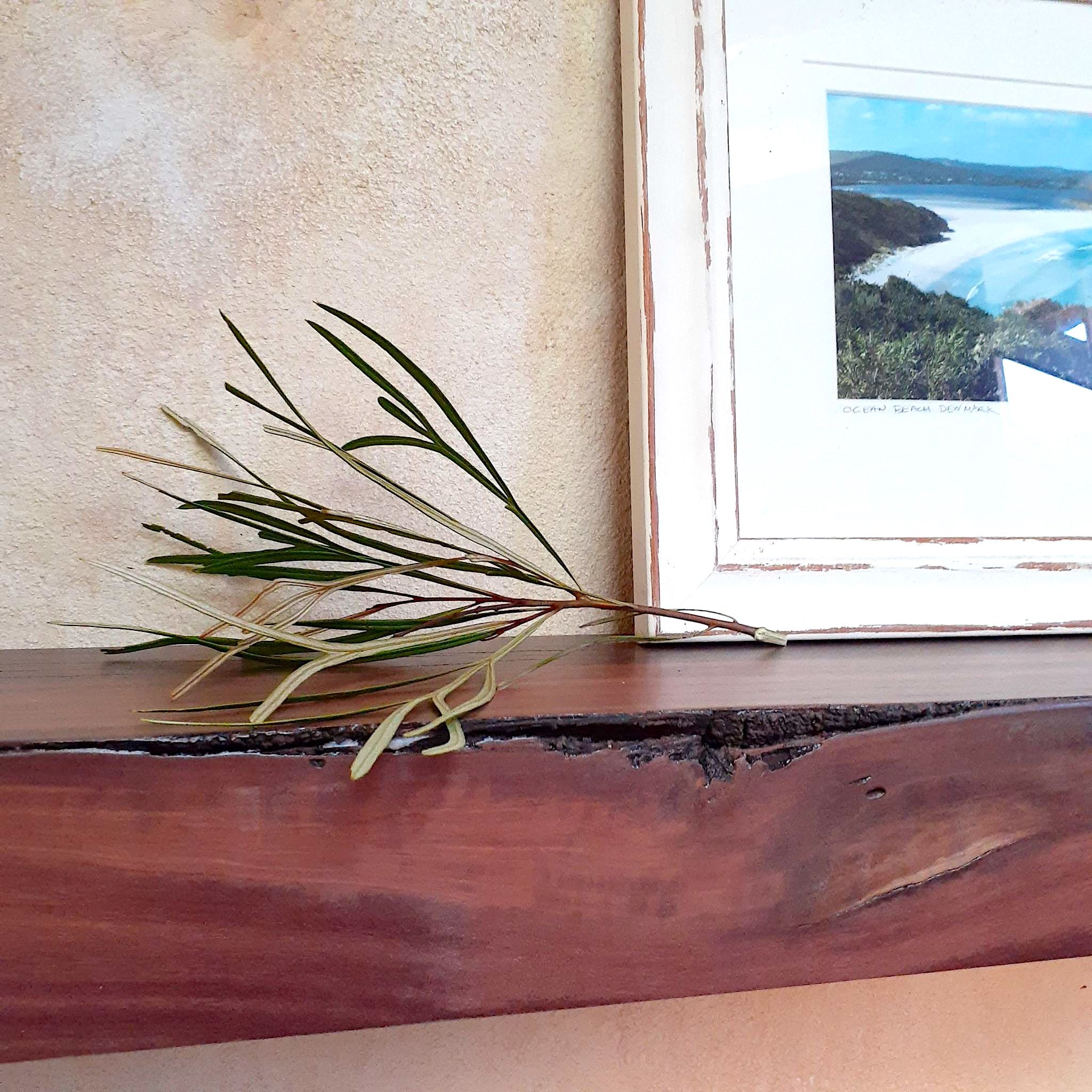 Fireplace Mantel Floating reclaimed Jarrah Timber Perth