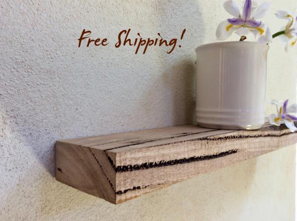 Floating shelves Australia Marri Solid timber FREE SHIPPING