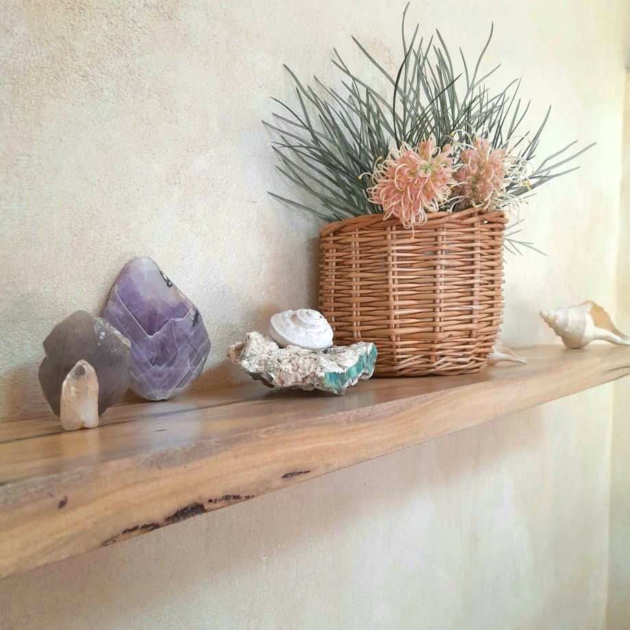Floating shelf Australia wooden Perth Marri 50-120 cm