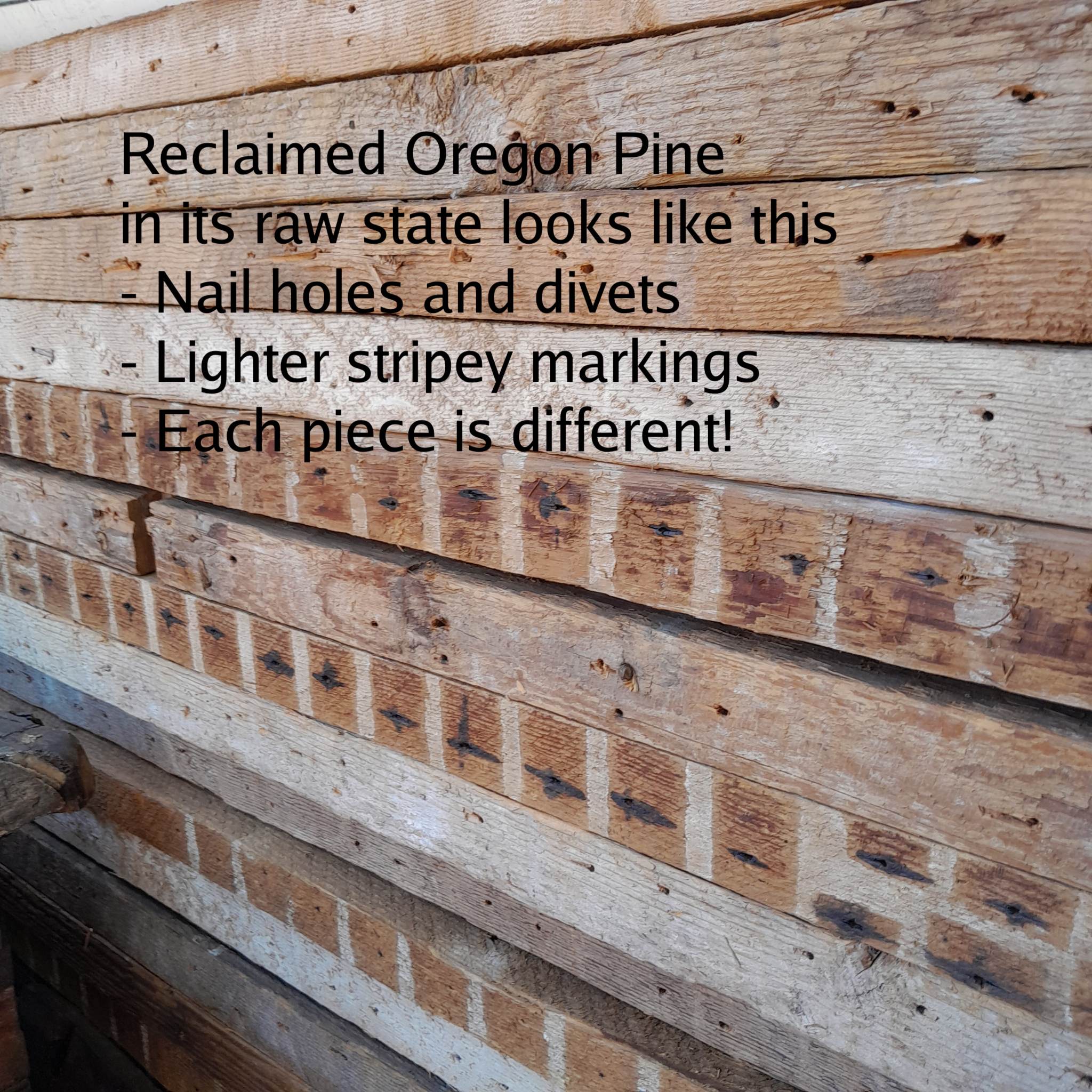 SOLD OUT Reclaimed Rustic wood shelf Oregon Pine Perth Australia