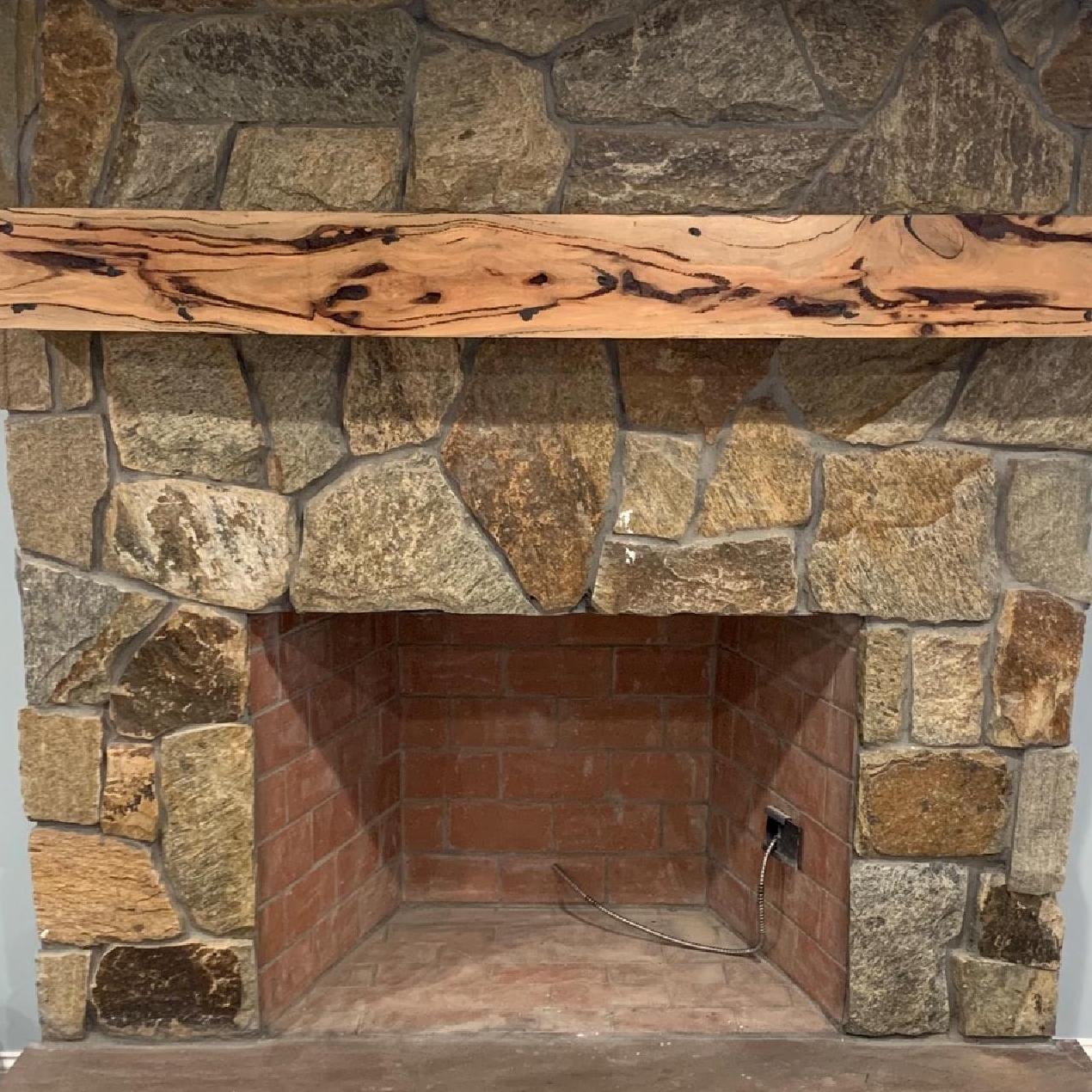 Fireplace Mantel Floating Marri Timber Perth Australia