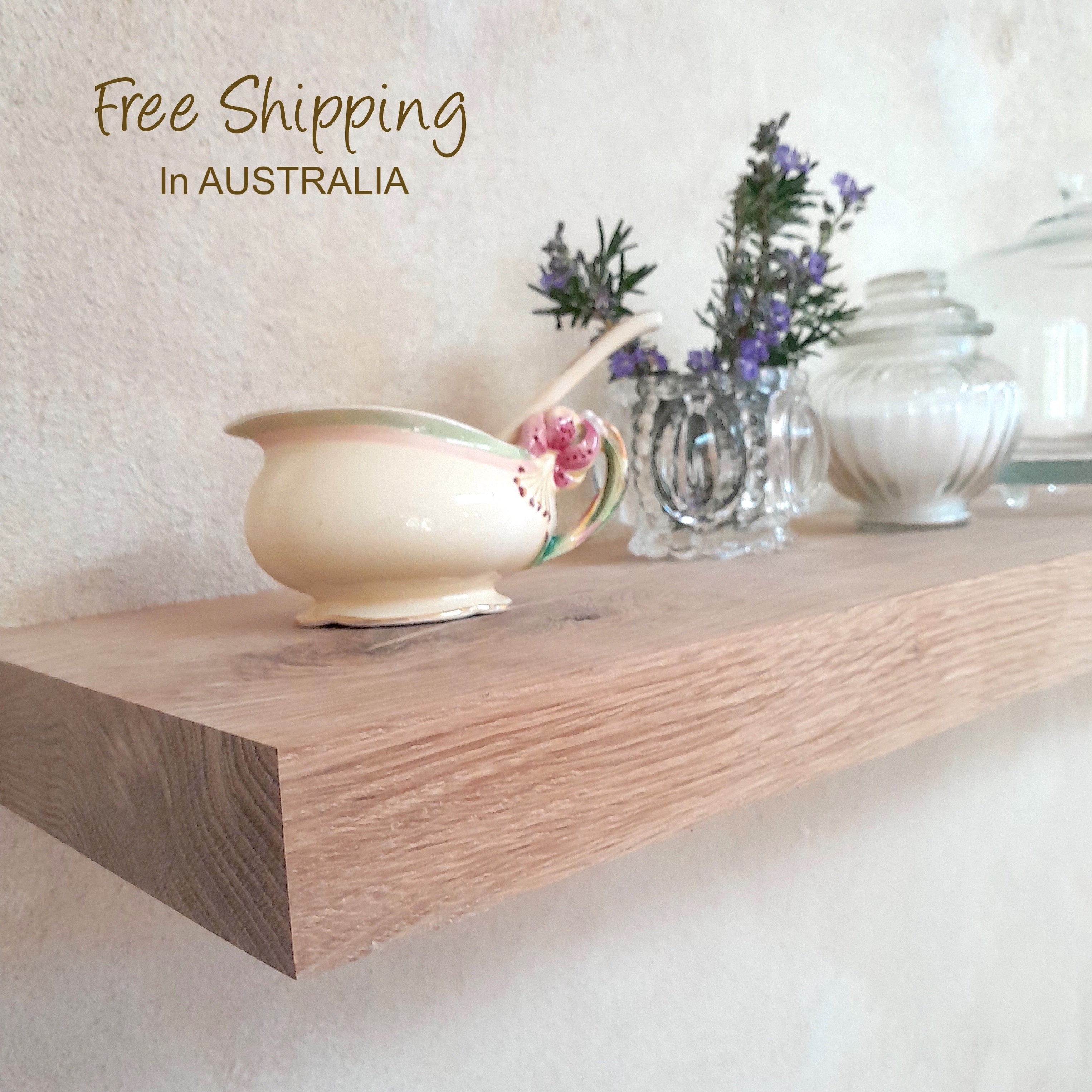 Floating Shelf American Oak wood Perth Australia — Floatingshelvesaustralia