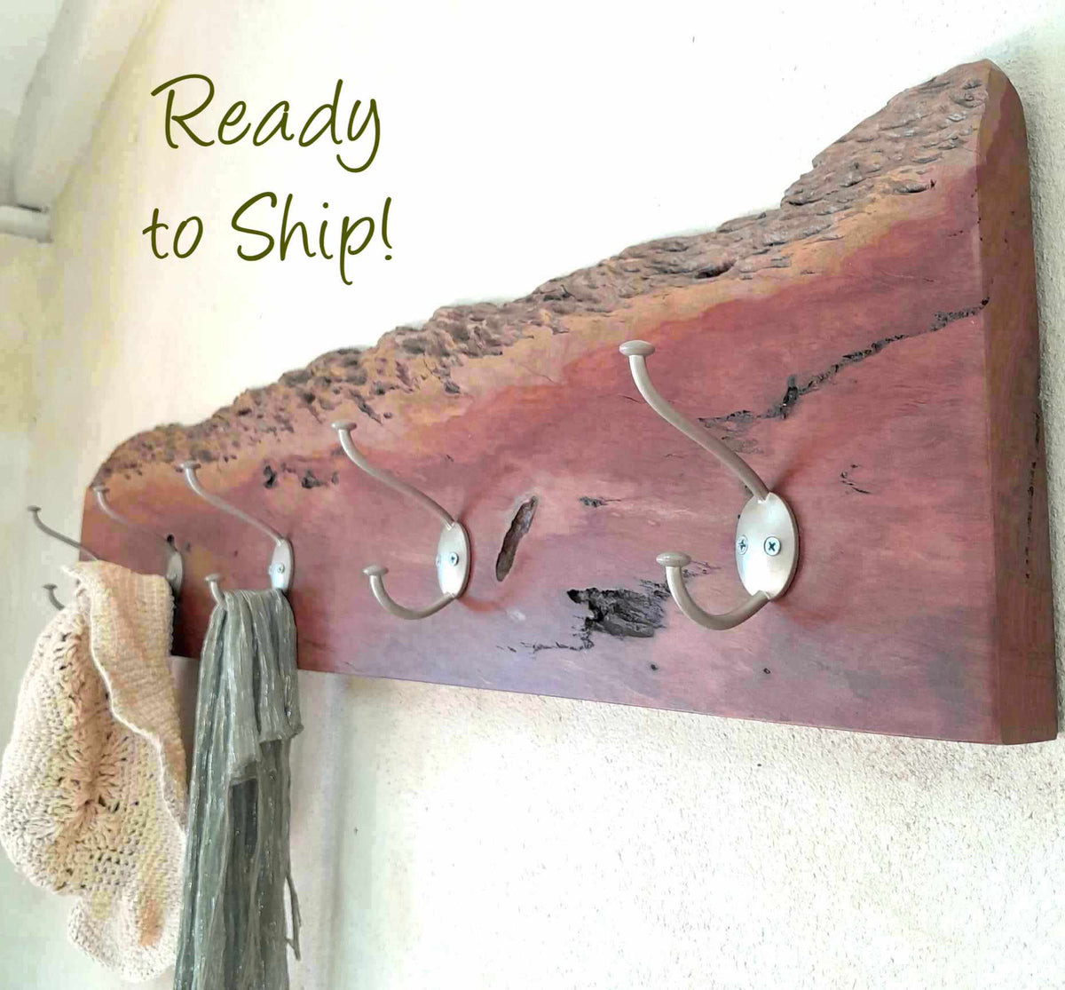 Wooden Custom Made timber Coat Rack wall mounted Perth Australia