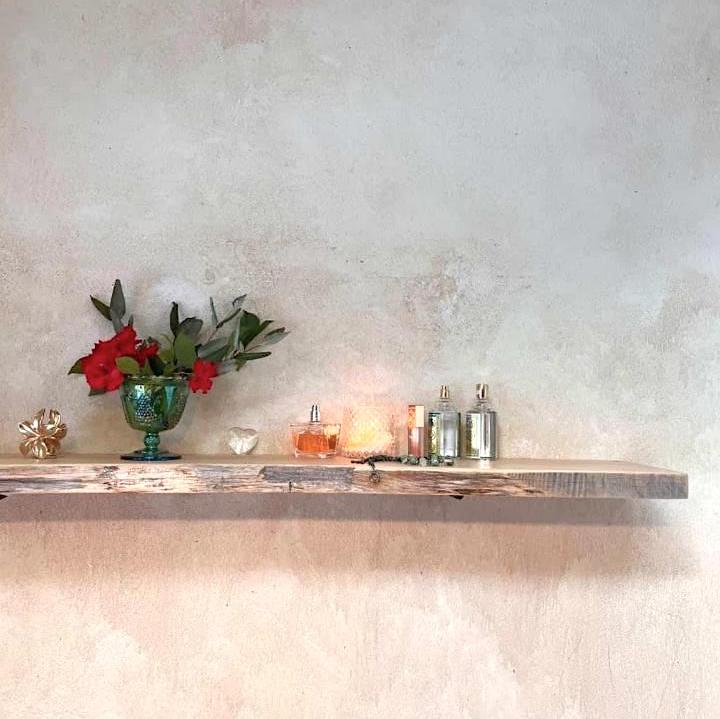 Live edge Floating Shelves Perth | Himalayan Cedar Timber Shelves
