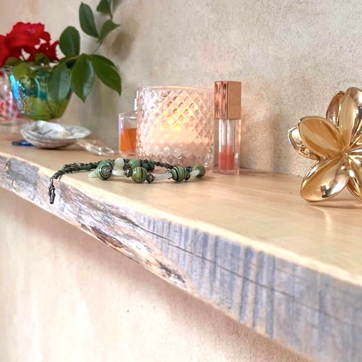 Live edge Floating Shelves Perth | Himalayan Cedar Timber Shelves