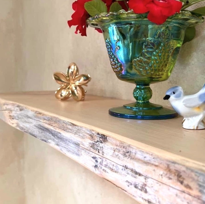 Live edge Floating Shelves Perth | Himalayan Cedar Timber Shelves