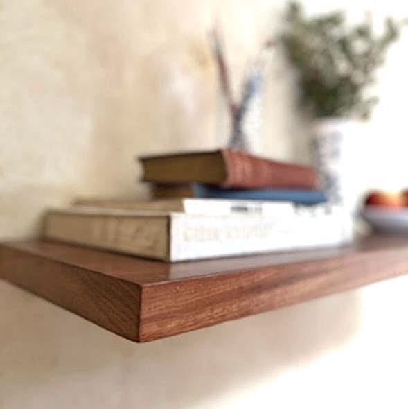 Floating shelf Solid Wood Perth Jarrah 50cm-120cm