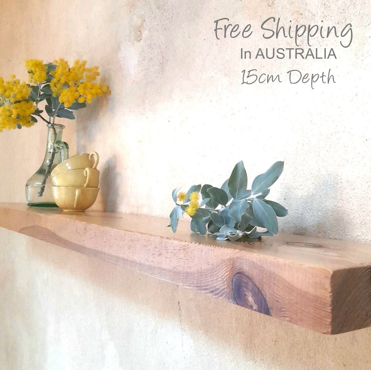 Reclaimed Baltic Pine Floating Shelf Australia — Floatingshelvesaustralia